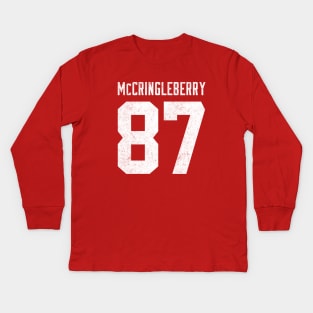 McCringleberry 87 Kids Long Sleeve T-Shirt